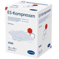ES-KOMPRESSEN steril 10x10 cm 12fach Großpackung - 20X5St