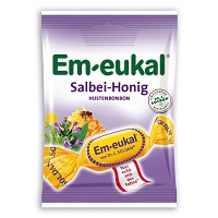EM-EUKAL Bonbons Salbei Honig zuckerhaltig - 75g