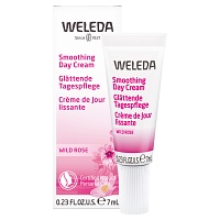 WELEDA Wildrose glättende Tagespflege - 7ml - Gesichtspflege