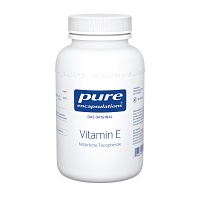 PURE ENCAPSULATIONS Vitamin E Kapseln - 180St