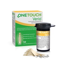 ONE TOUCH Verio Teststreifen - 50St - Blutzucker-Teststreifen