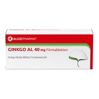 GINKGO AL 40 mg Filmtabletten - 30St