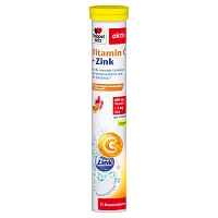 DOPPELHERZ Vitamin C+Zink Brausetabletten - 15St - Vitamine