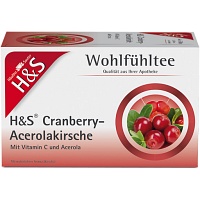 H&S Cranberry Acerolakirsche Filterbeutel