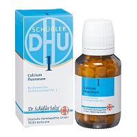 BIOCHEMIE DHU 1 Calcium fluoratum D 3 Tabletten - 420St - Dhu Nr. 1 & 2