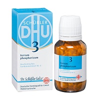 BIOCHEMIE DHU 3 Ferrum phosphoricum D 3 Tabletten - 420St - Dhu Nr. 3 & 4