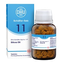 BIOCHEMIE DHU 11 Silicea D 6 Tabletten - 420St - Dhu Nr. 11 & 12