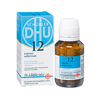 BIOCHEMIE DHU 12 Calcium sulfuricum D 3 Tabletten - 420St - Dhu Nr. 11 & 12
