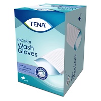 TENA WASH Glove with plastic Lining - 175St