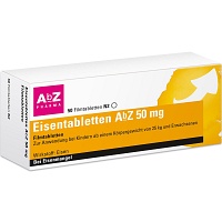 EISENTABLETTEN AbZ 50 mg Filmtabletten - 50St