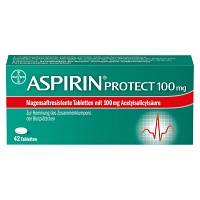 ASPIRIN Protect 100 mg magensaftres.Tabletten - 42St - Blutverdünnung