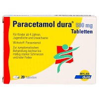 PARACETAMOL dura 500 mg Tabletten - 20St