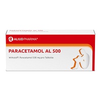 PARACETAMOL AL 500 Tabletten - 20St - Schmerzen allgemein