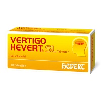 VERTIGO HEVERT SL Tabletten - 40St - Hevert