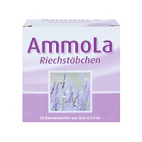 AMMOLA Riechstäbchen Riechampullen - 10X0.4ml - Beruhigung & Schlafen