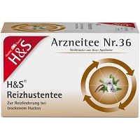 H&S Reizhustentee Filterbeutel - 20X2.5g - Heilkräutertees