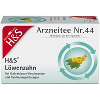 H&S Löwenzahn Filterbeutel - 20X2.0g - Heilkräutertees