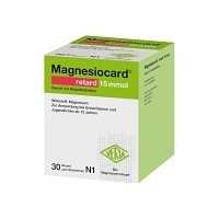 MAGNESIOCARD retard 15 mmol Beutel m.ret.Filmtabl. - 30St - Magnesium