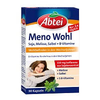 ABTEI Meno Soja Plus Melisse+Salbei Kapseln - 30St - Stimmungsaufhellung