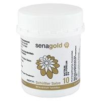 BIOCHEMIE Senagold 10 Natrium sulfuricum D 6 Tabl. - 400St