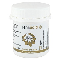 BIOCHEMIE Senagold 11 Silicea D 12 Tabletten - 400St