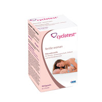 CYCLOTEST fertile woman Mikronährstoffe Kapseln - 90St - Für Frauen & Männer