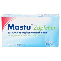 MASTU Zäpfchen Hämorrhoiden - 10St - Hämorrhoiden