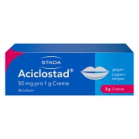 ACICLOSTAD Creme gegen Lippenherpes - 2g - Lippenherpes