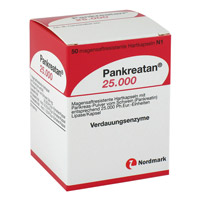 PANKREATAN 25.000 magensaftresistente Hartkapseln - 50St