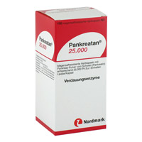 PANKREATAN 25.000 magensaftresistente Hartkapseln - 100St
