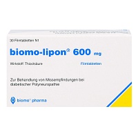 BIOMO-lipon 600 mg Filmtabletten - 30St - Diabetische Polyneuropathie