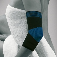 BORT ActiveColor Ellenbogenbandage M schwarz - 1St