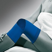 BORT ActiveColor Kniebandage XL blau - 1St