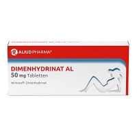 DIMENHYDRINAT AL 50 mg Tabletten - 20St - Übelkeit & Schwindel