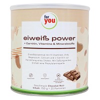 FOR YOU eiweiß power Schoko Pulver - 750g