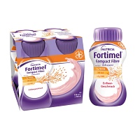 FORTIMEL Compact Fibre Erdbeere - 4X125ml