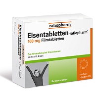 EISENTABLETTEN-ratiopharm 100 mg Filmtabletten - 100St