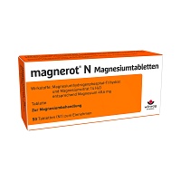 MAGNEROT N Magnesiumtabletten - 50St - Magnesium