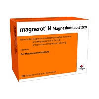 MAGNEROT N Magnesiumtabletten - 200St - Magnesium