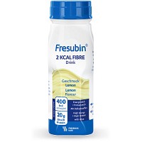 FRESUBIN 2 kcal Fibre DRINK Lemon Trinkflasche - 4X200ml