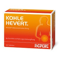 KOHLE Hevert Tabletten - 100St - Hevert