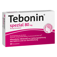 TEBONIN spezial 80 mg Filmtabletten - 60St - Gedächtnisstärkung