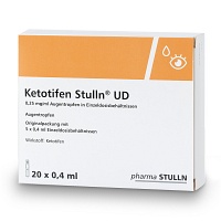 KETOTIFEN Stulln UD Augentropfen Einzeldosispip. - 20X0.4ml