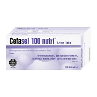 CEFASEL 100 nutri Selen-Tabs - 200St - Selen & Zink