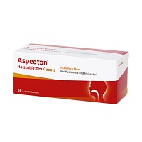 ASPECTON Halstabletten Cassis Lutschtabletten - 60St - Halsschmerzen