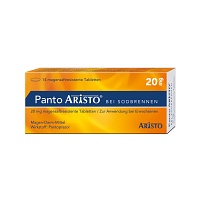 PANTO Aristo bei Sodbrennen 20 mg magensaftr.Tabl. - 14St