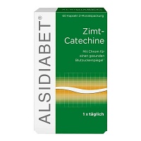 ALSIDIABET Zimt-Catechine f.Diab.Typ II 1xtägl.Kps - 60St - Diabetikernahrungsergänzung