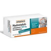 HYDROTALCIT-ratiopharm 500 mg Kautabletten - 100St - Saurer Magen