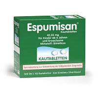 ESPUMISAN Kautabletten f.bildgebende Diagnostik - 50X10St