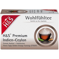 H&S Schwarztee Premium Indien-Ceylon Filterbeutel